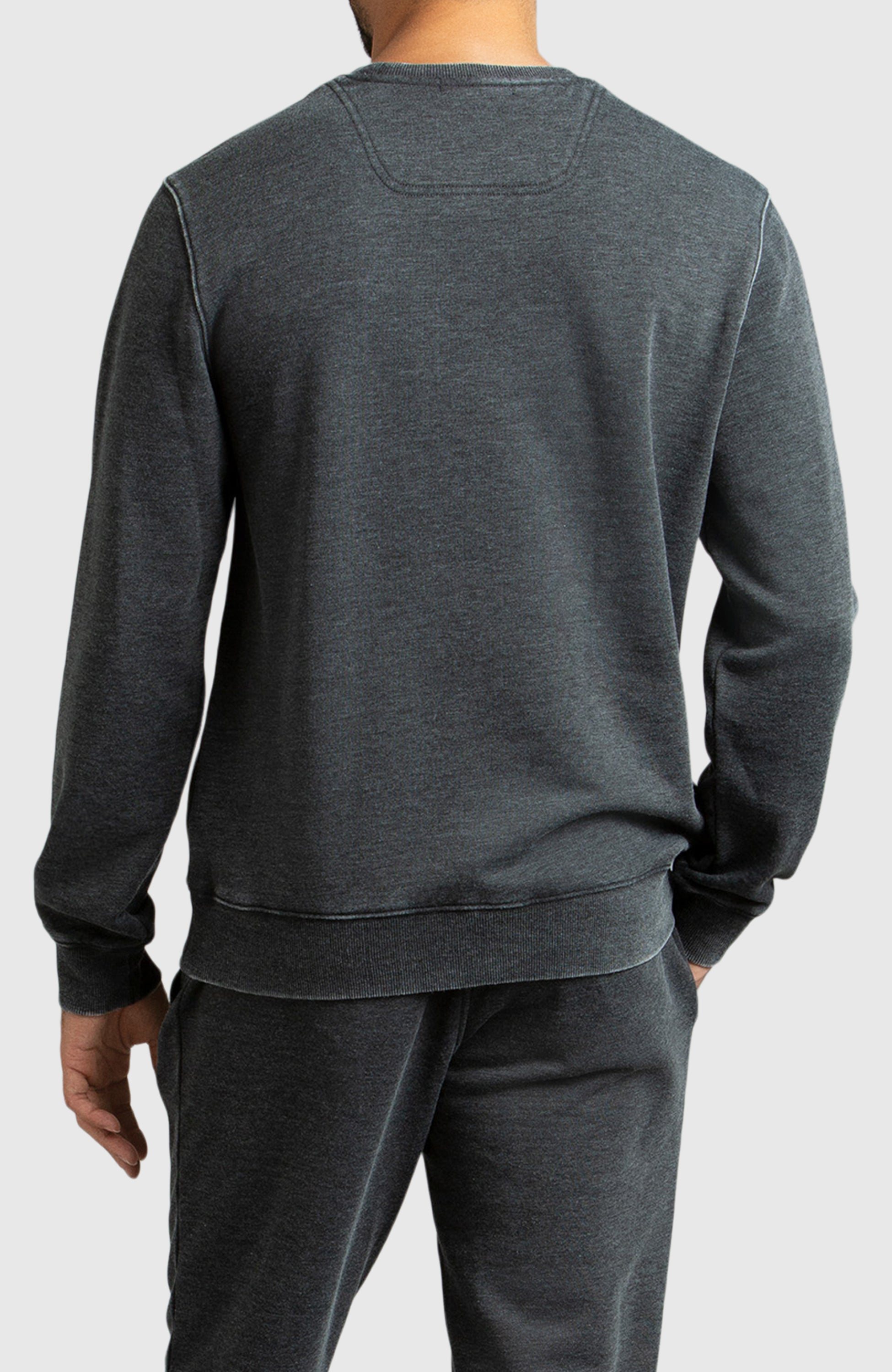 Black Fleece Crewneck Sweatshirt
